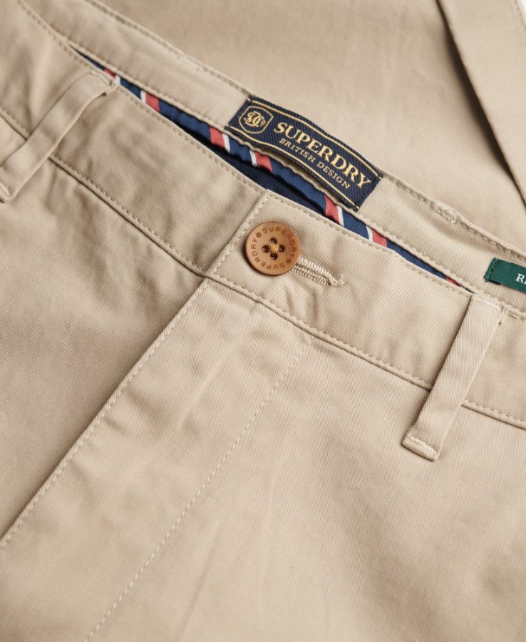 Afbeelding van M7110486A  9CK -PREMIUM CHINO SANDSTONE BROWN - Superdry